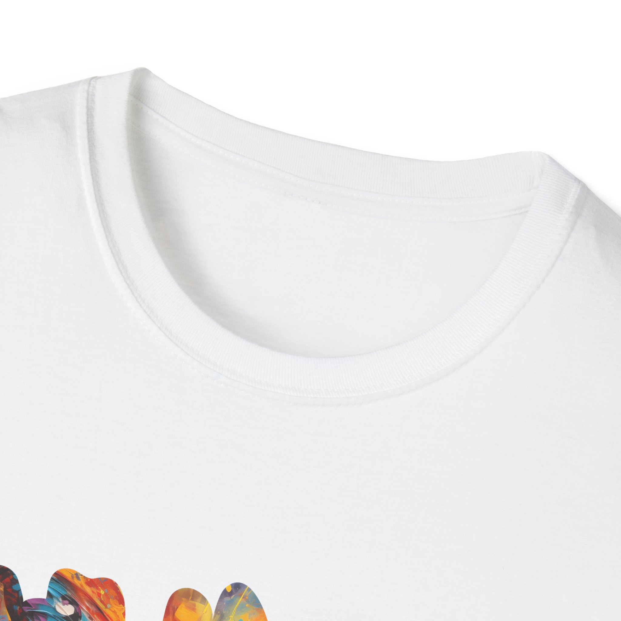Embrace Your Uniqueness - Let Your Soul Take Flight Unisex Softstyle T-Shirt - Image 4