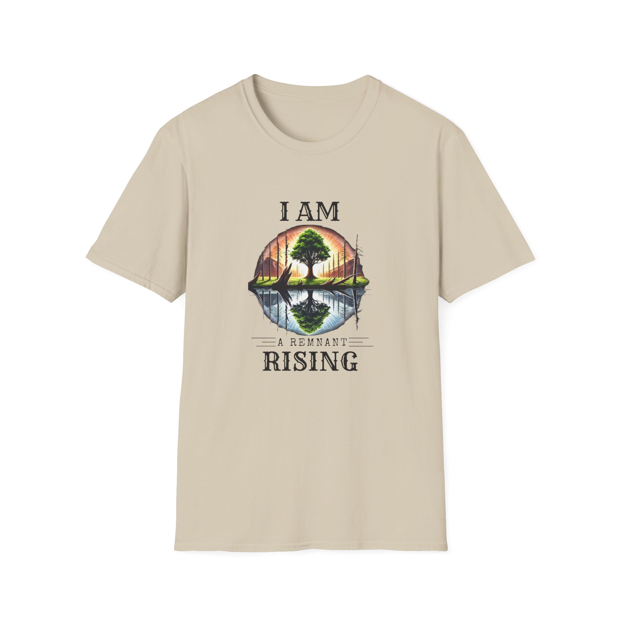 I AM A Remnant Rising - Unisex Softstyle T-Shirt - Image 5