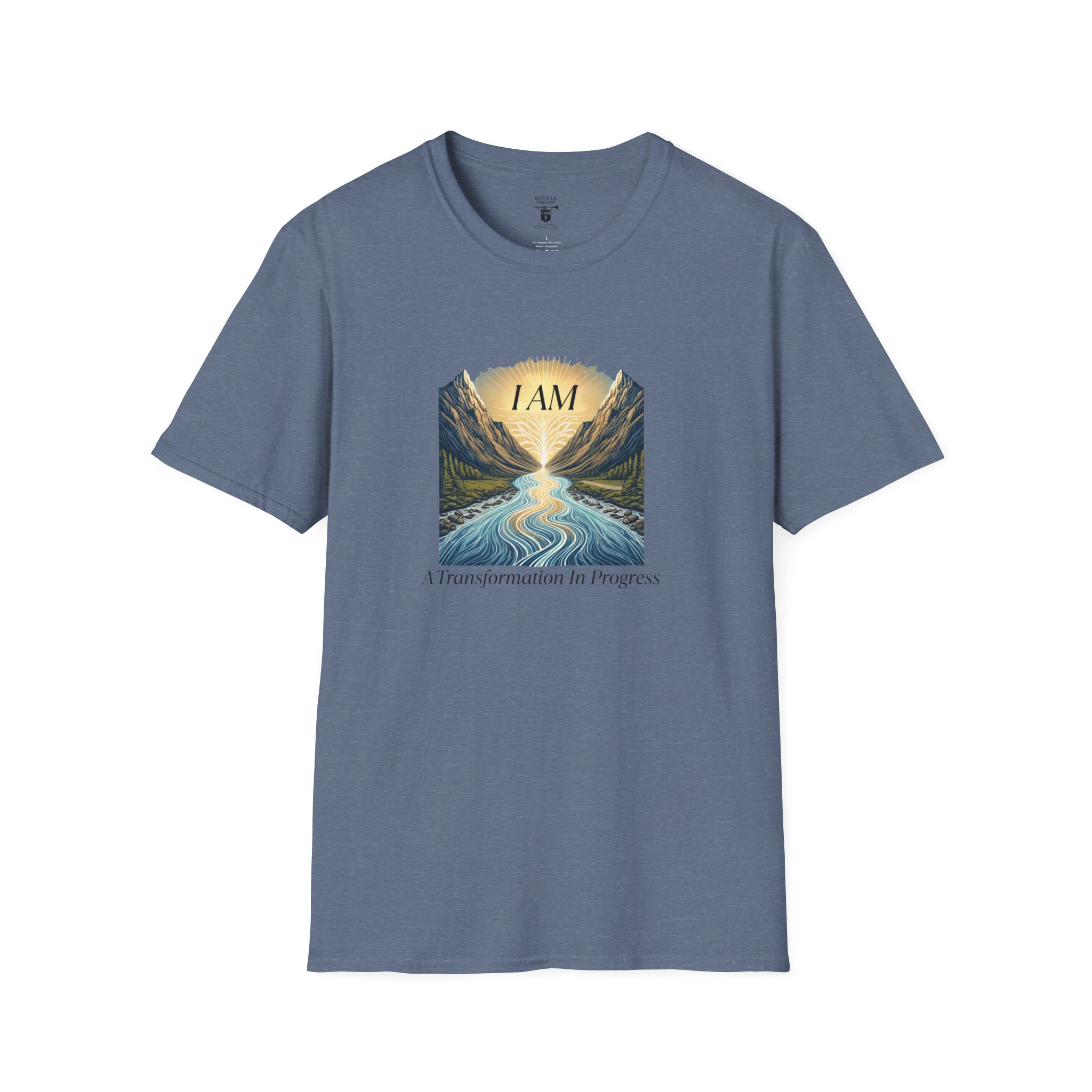 I AM A Transformation In Progress - River - Unisex Softstyle T-Shirt - Image 21