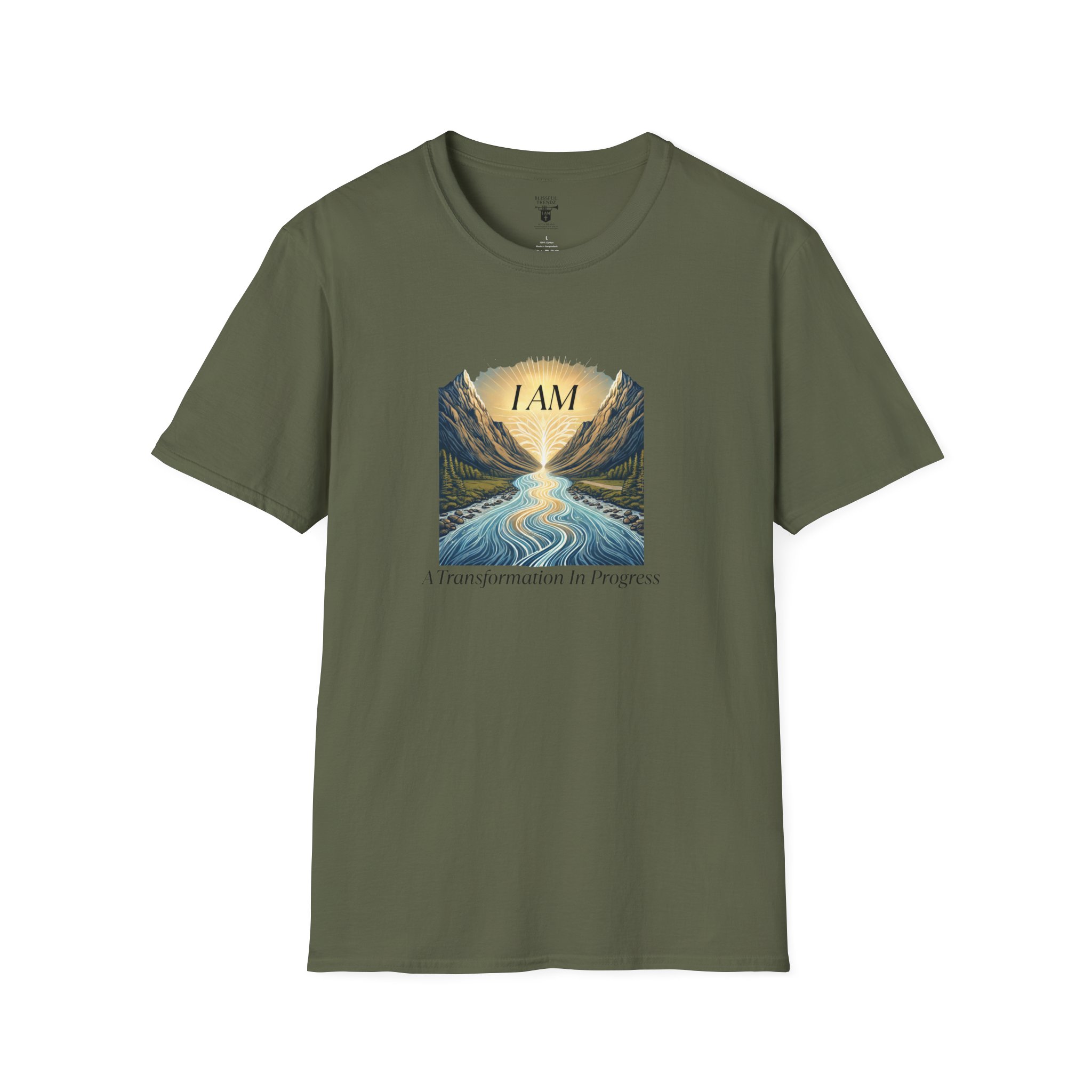 I AM A Transformation In Progress - River - Unisex Softstyle T-Shirt - Image 9