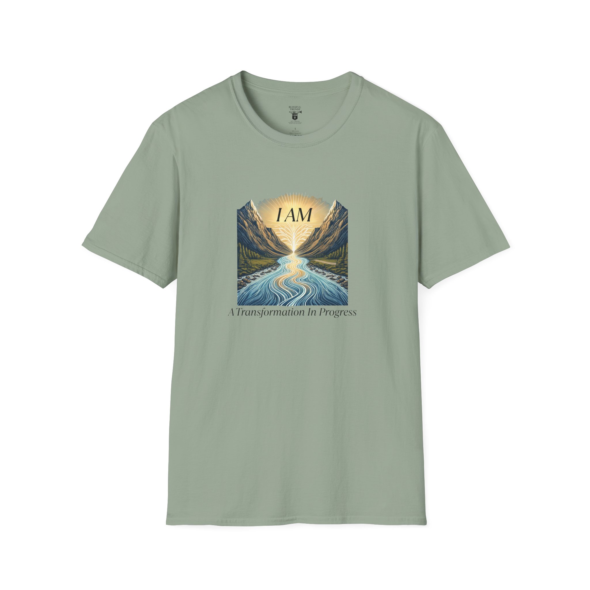 I AM A Transformation In Progress - River - Unisex Softstyle T-Shirt - Image 13
