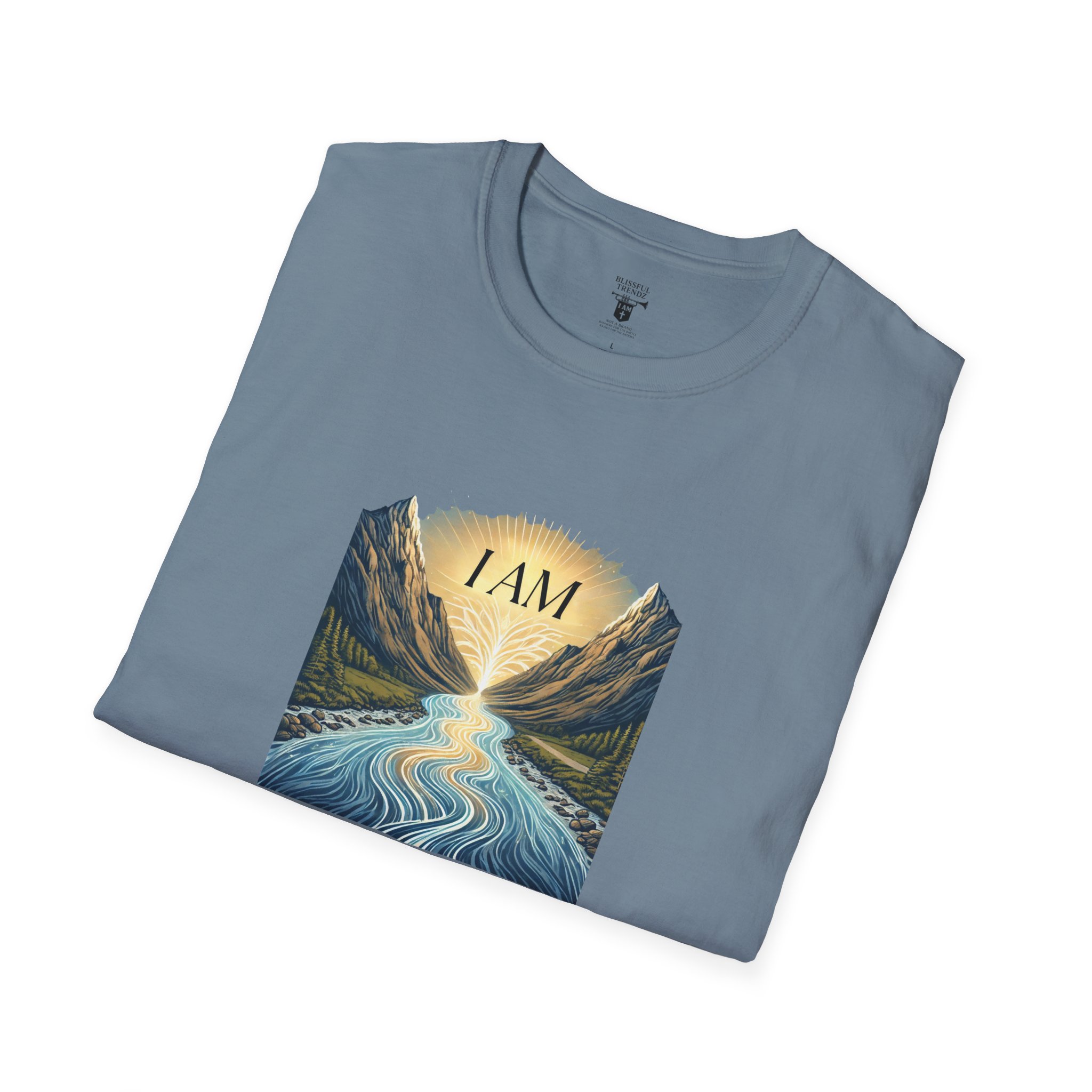 I AM A Transformation In Progress - River - Unisex Softstyle T-Shirt - Image 3
