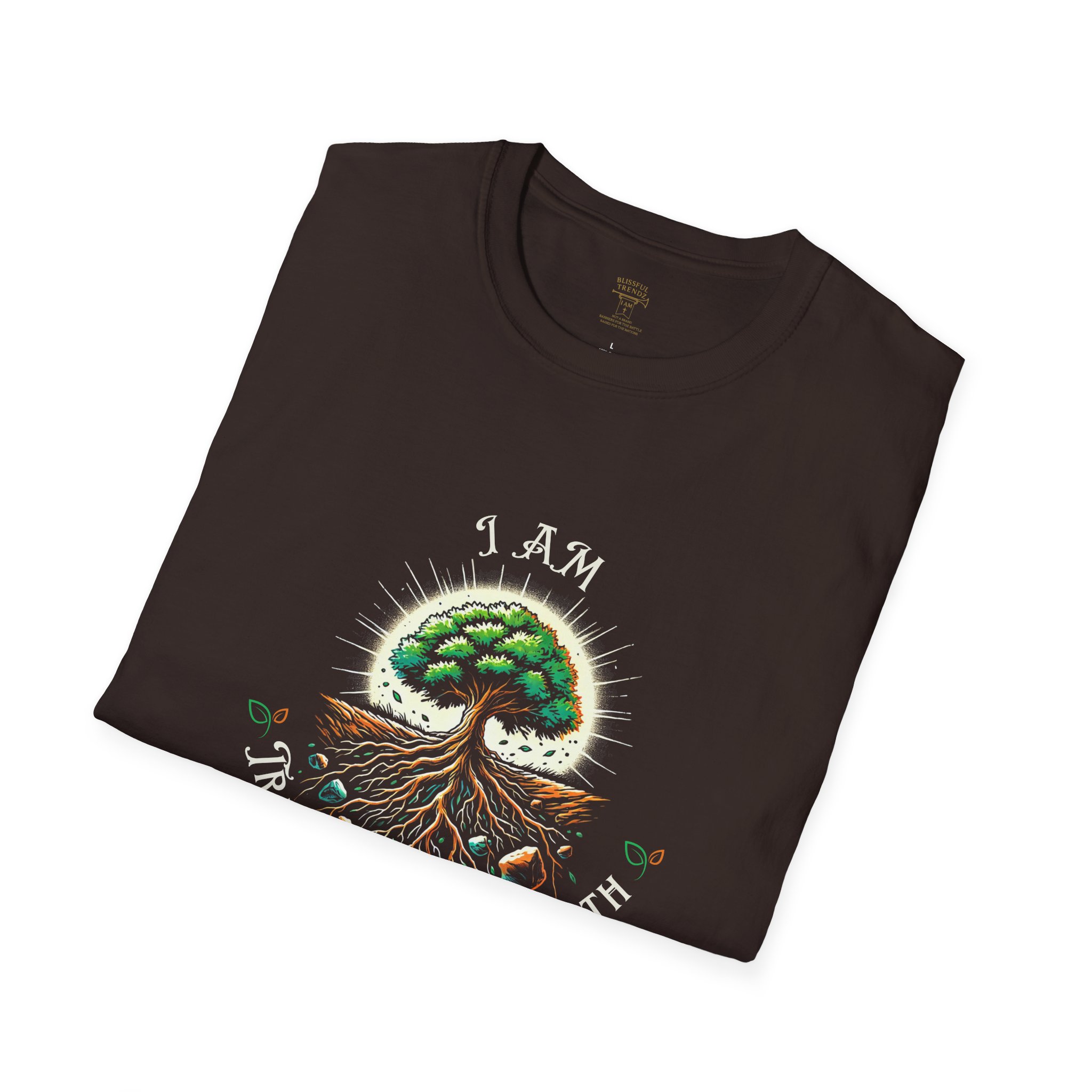 I AM Transformed By Truth - Tree - Unisex Softstyle T-Shirt - Image 7