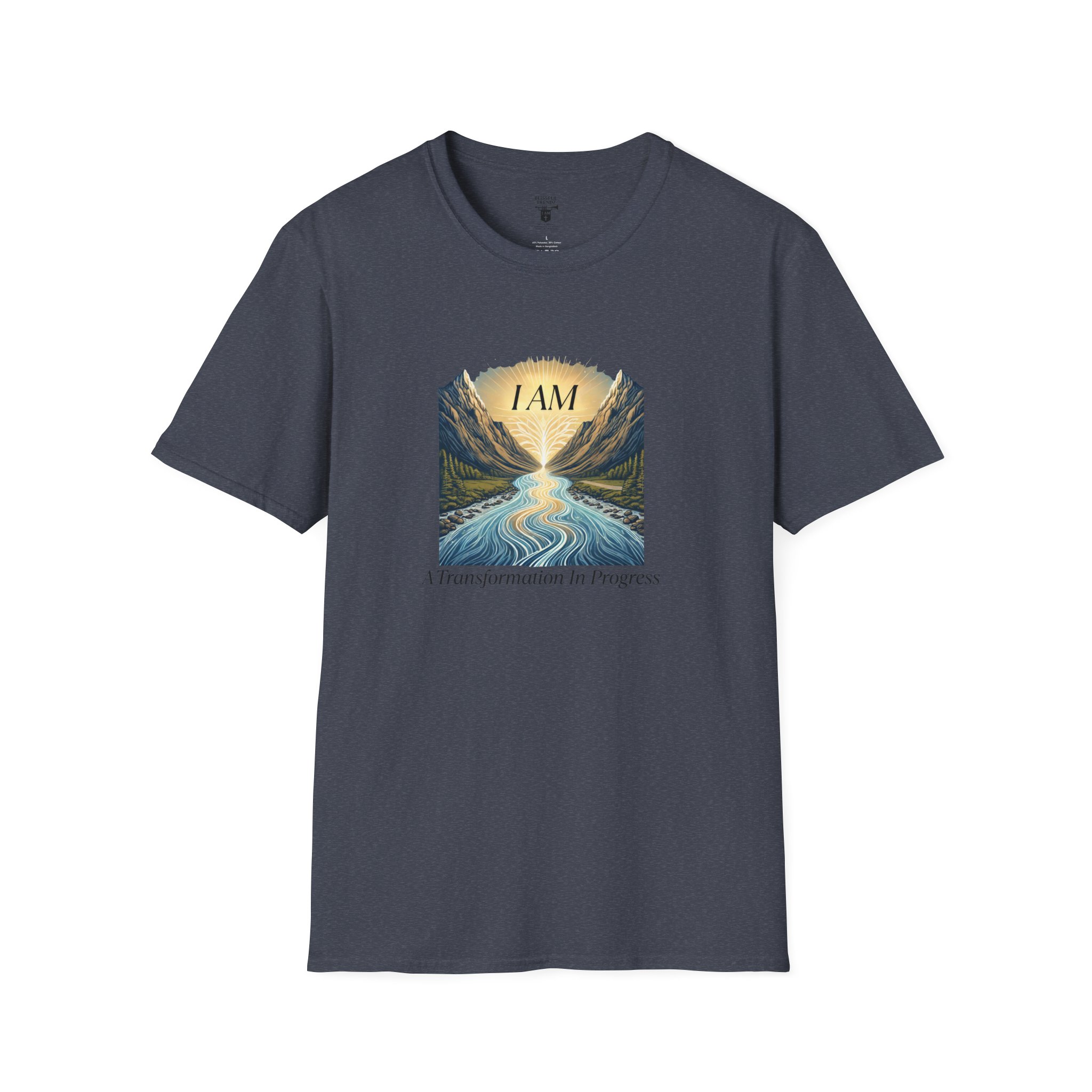 I AM A Transformation In Progress - River - Unisex Softstyle T-Shirt - Image 29