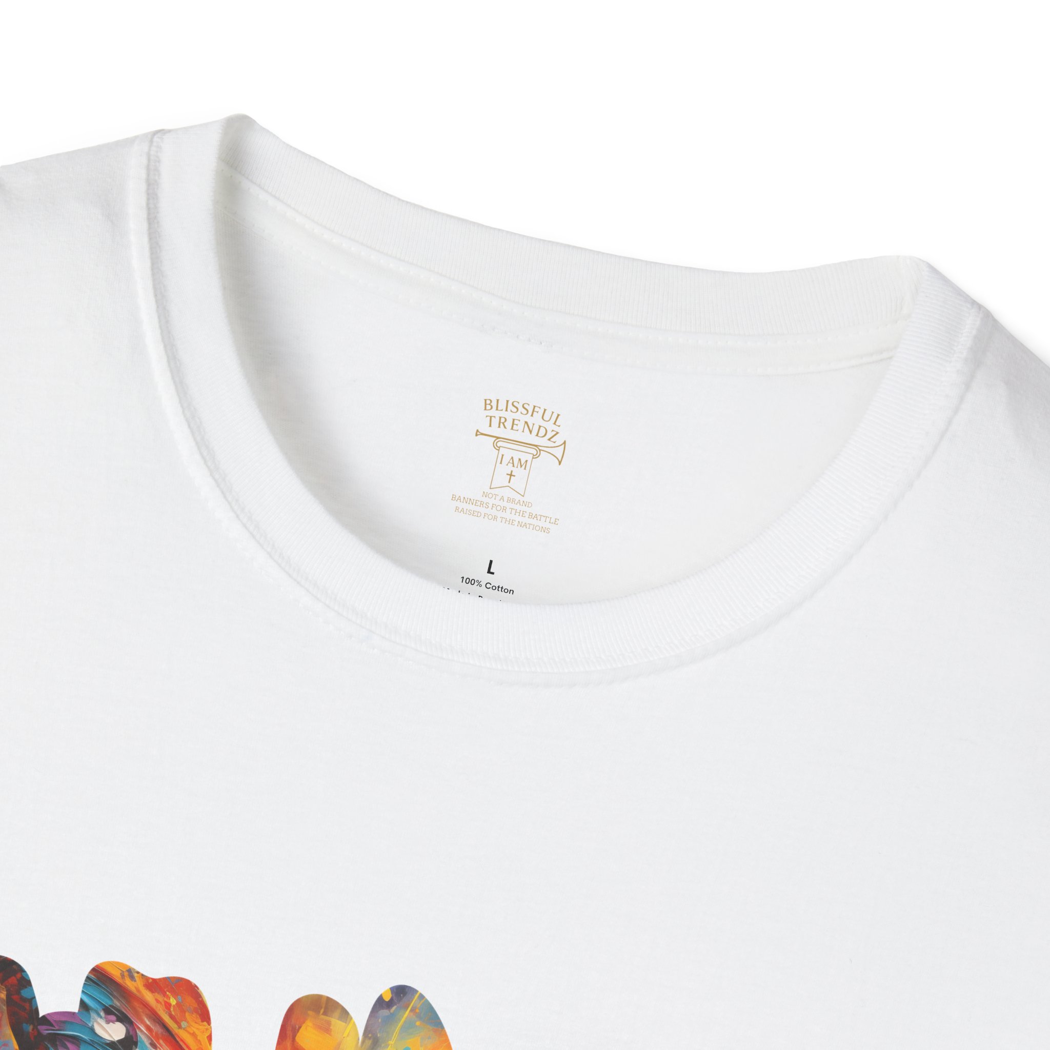 Embrace Your Uniqueness - Let Your Soul Take Flight - Butterfly - Unisex Softstyle T-Shirt - Image 8